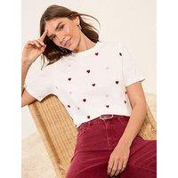 Friends Like These Love Heart Logo T-Shirt - White