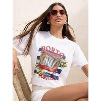 Friends Like These Porto Sardine Logo T-Shirt - White