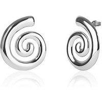 The Love Collection Waterproof Stainless Steel Swirl Studs