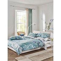 Designers Guild Manohari 100% Cotton Sateen Delft Blue Quilt Set