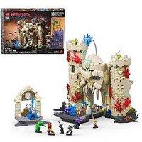 Mattel Brick Shop Motu Battle Of Castle Grayskull Building Toy Kit (867 Pieces), For Collectors