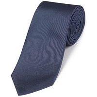Skopes Navy Silk Changeant Tie
