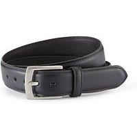Skopes Cranmore Leather Belt - Black