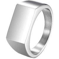 The Love Collection Men'S Personalised Large Signet Ring