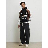 River Island Cargo Joggers - Black