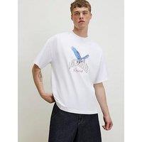 River Island Eagle T-Shirt - White