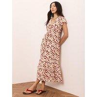 Mint Velvet Cherry Print Midi Dress