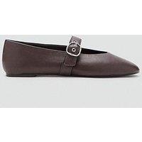 Mango Shoes Door - Brown