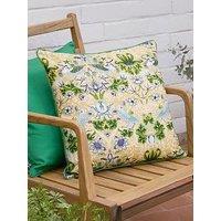 Morris & Co Strawberry Thief 50X50 Outdoor Polyester Cushion Sunflower