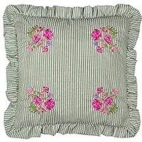 Wylder Martha Ruffle 50X50 Polyester Cushion Sage