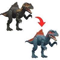 Jurassic World Dino Reveal Deluxe Dinosaur Action Figure Toys, Peel Off Color Change Play