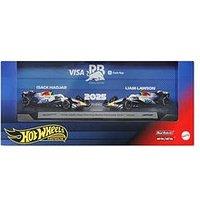 Hot Wheels Vcarb Racing Bulls Formula One Team 2-Pack With Isack Hadjar & Liam Lawson Racecars