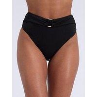 Boux Avenue Riad High Waist Brief - Black