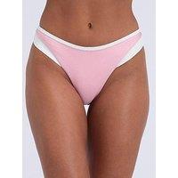 Boux Avenue Ibiza Piped Brazilian - Pink