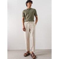 Mango Romelino Trousers - Off White