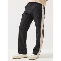 Versace Jeans Couture Contrast Side Panel Trousers - Black
