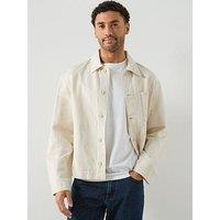 Mango Otto Jacket - Off White