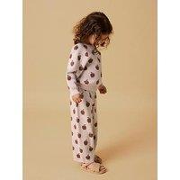 Lil Atelier Mini Girls Apple Knitted Jumper - Light Pink