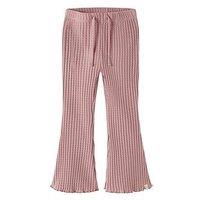 Lil Atelier Mini Girls Bootcut Leggings - Pink