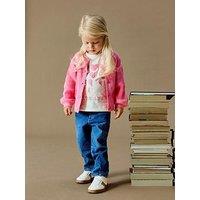Name It Mini Girls Heart Long Sleeve Tshirt - Cream
