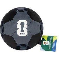 Fifa 9-Inch Black Plush Football - Soft, Collectible World Cup Plush Toy - Official Pattern - Ages 3+