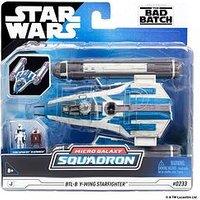 Star Wars Swj - Medium Vehicle (5" Vehicle & Figure Assortment) - Btl-B Y-Wing Starfighter W/Clone Captain Rex- Series 11