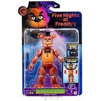 Five Nights At Freddy'S Withered Freddy - 5-Inch Articulated Figure With Jumpscare Feature And Glow-In-The-Dark Eyes