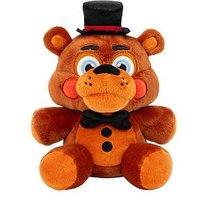 Five Nights At Freddy'S Toy Freddy Plush - 8-Inch Stuffie With Soft Material And Glow-In-The-Dark Eyes