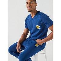Character Scotland Fc Short Sleeve Pyjamas - Blue