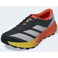 Adidas Terrex Womens Trail Running Agravic 4 Trainers - Carbon / Grey Two / Semi Impact Orange