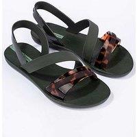 Ipanema Vibrant Detailed Sandal - Green