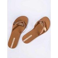 Ipanema Kirei Print Flip Flop - Brown