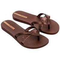 Ipanema Kirei Chic Print Flip Flop - Brown