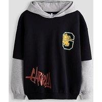 The Very Collection Garfield Hoodie - Black