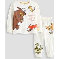 The Very Collection Gruffalo Long Sleeve Pyjama Set - Cream
