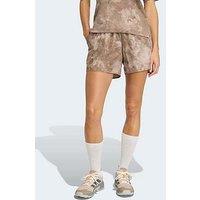 Adidas Terrex Womens Mountain Printed Shorts - Brown