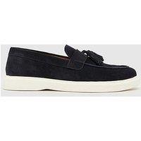 Schuh Percy Suede Tassel Loafer - Navy