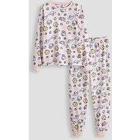 The Very Collection Hello Kitty And Friends Fleece Pyjama Set - Pink