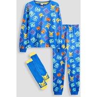 The Very Collection Pokemon Fleece Pyjama Set With Socks
