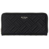 Guess Sally Slg Large Zip Around - Black