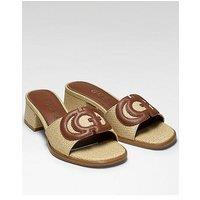Guess Cerinna2 Heeled Sandal - Brown