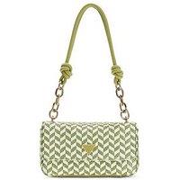 Guess Tessi Flap Shoulder Bag - Green