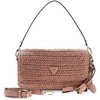 Guess Ofelia Flap Shoulder Bag - Pink
