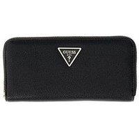 Guess Laurel Ii Slg Large Zip Around Purse - Black