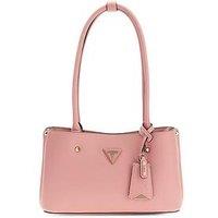 Guess Meridian Ii Shoulder Satchel Bag - Pink