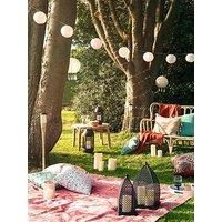 Lights4Fun 2 Large Solar Bamboo Tiki Garden Torches