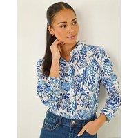 Roman Petite Floral Embroidered Blouse