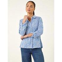 Roman Petite Abstract Spot Jersey Shirt