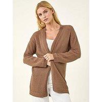 Roman Stitch Knit Cardigan