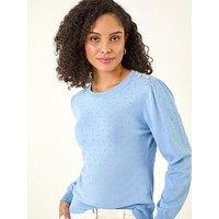 Roman Bobble Detail Knit Jumper